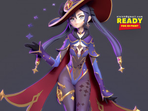 Mona megistus - genshin impact fanart 3D Print Model