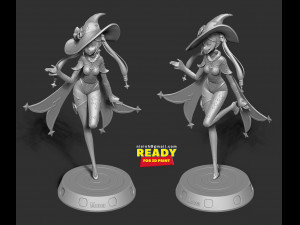 Mona megistus - genshin impact fanart Model do druku 3D