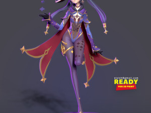 Mona megistus - genshin impact fanart Model do druku 3D