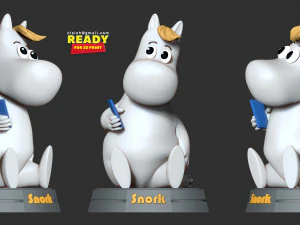 snork moomin 3D Print Model