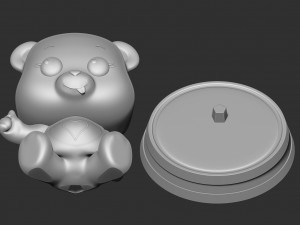 tenderheart bear 3D Print Model