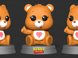 tenderheart bear 3D Print Model