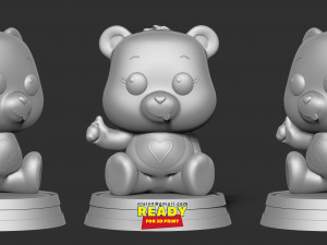 tenderheart bear 3D Print Model