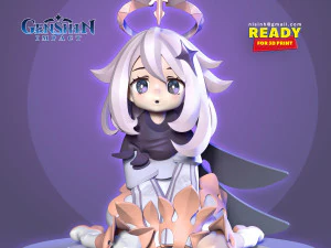 paimon - genshin impact fanart 3D Print Model