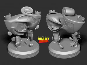 cosmo and wanda 3D Print Model