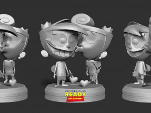 cosmo and wanda 3D Print Model