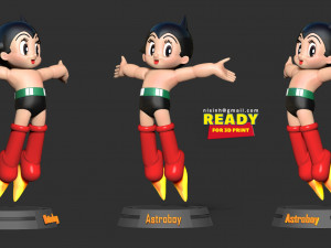 astro boy want to hug the world 3D 프린트 모델