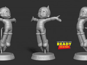 astro boy want to hug the world 3D 프린트 모델