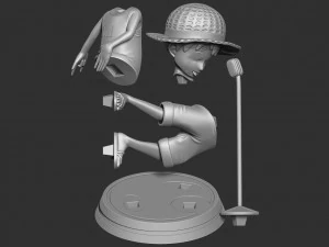 kid luffy 3D Print Model