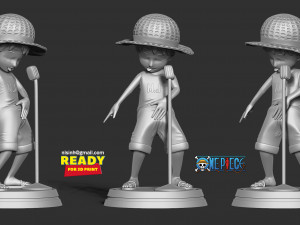kid luffy 3D Принт Модель