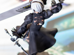 2b - nier fanart Modèles 3D en vedette