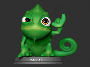 pascal with shaka sign 3D Print Model
