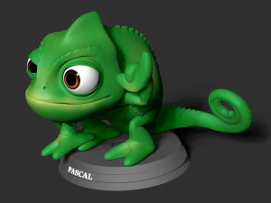 pascal with shaka sign 3D Print Model