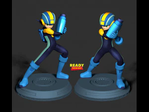 Megamanexe 3D Print Model