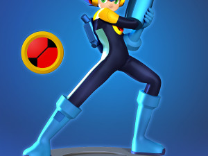 Megamanexe 3Dプリントモデル