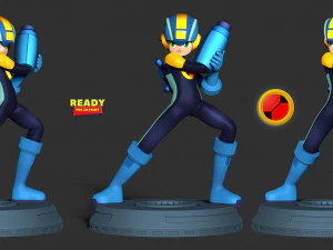 Megamanexe 3D Print Model