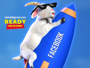 aquagoat 3D Print Model