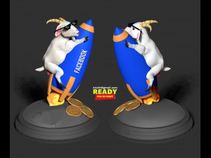 aquagoat 3D Print Model