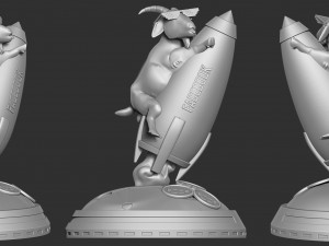 aquagoat 3D Print Model