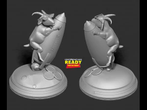 aquagoat 3D Print Model