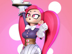 la brava - my hero academia fanart 3D Print Model