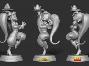 la brava - my hero academia fanart Modelo de impresión 3D