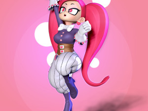 la brava - my hero academia fanart Modelo de impresión 3D