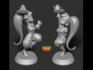 la brava - my hero academia fanart 3D Print Model