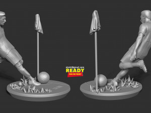 lionel messi 3D-printmodel