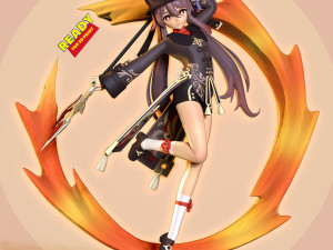 Hu tao - genshin impact fanart Model Cetak 3D