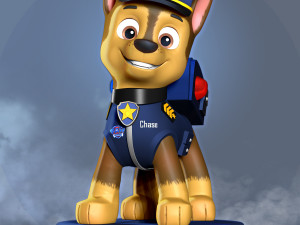 chase - paw patrol the movie 3D Print Model