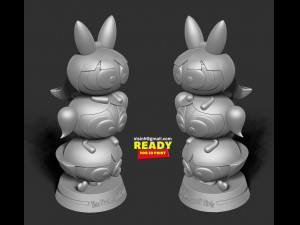 the powerpuff girls 3D Print Model