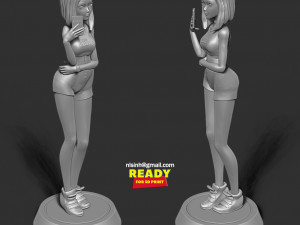samantha - virtual assistant 3D Print Model