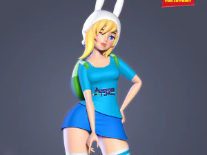 fionna - macera zamanı hayran sanatı 3D Baskı Modeli