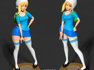 fionna - adventure time fanart 3D Print Model