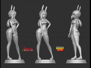 fionna - adventure time fanart 3D Print Model