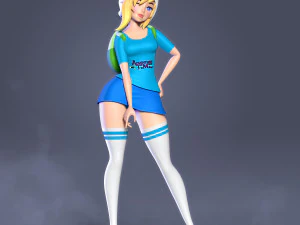 fionna - adventure time fanart 3D Print Model