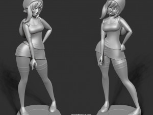 fionna - adventure time fanart 3D Print Model
