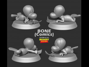 fone bone Model do druku 3D