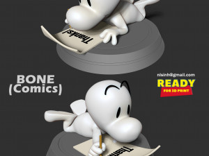 fone bone Model do druku 3D