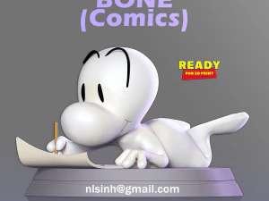 osso fone Modelo de Impressão 3D