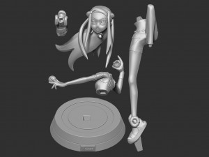 Nessa - pokemon sword and shield 3D-printmodel