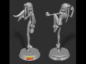 Nessa - pokemon sword and shield 3D Print Model