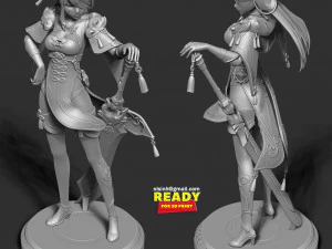 beidou - genshin impact 3D Print Model