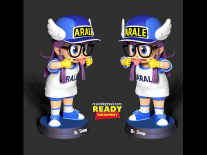 naughty arale norimaki 3D Print Model