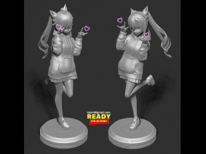 Keqing - genshin impact fanart 3D printmodel