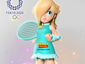 rosalina-olimpiadi tokyo 2020 Modello di stampa 3D