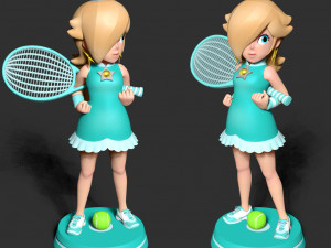 rosalina - olympic tokyo 2020 Modello di stampa 3D