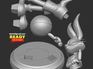 bugs bunny - space jam Modelo de impresión 3D
