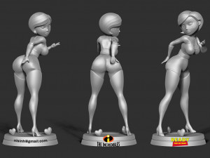 elastigirl - helen parr Modèles 3D en vedette